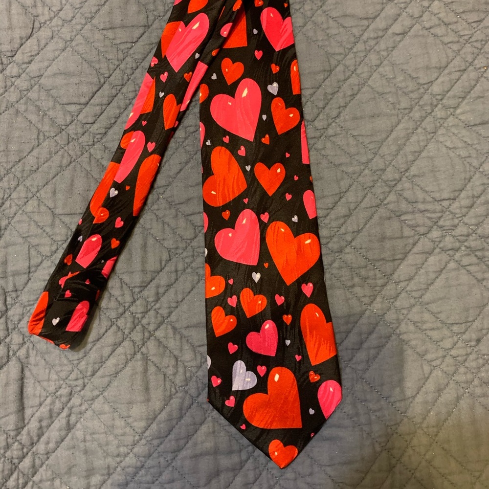 Hearts tie valentines